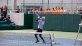 【ソフトテニス】スマッシュで左手を上げて後ろに下がるのって間違ってない？